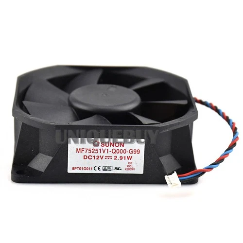 For SUNON MF75251V1-Q000-G99 PT-LW321EA 12V 2.91W 3pin Projector Cooling fan