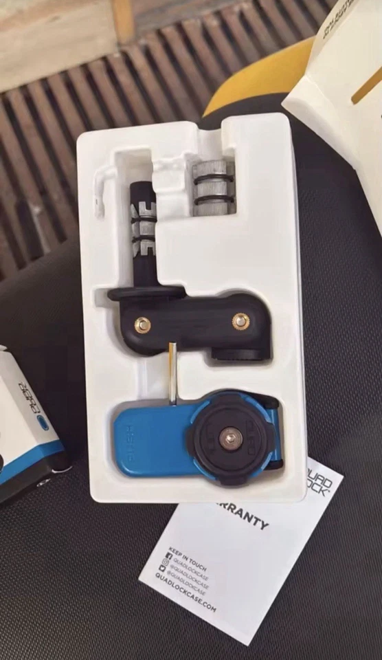 Quad Lock Fork Stem Mount Gabelschafthalterung Motorrad Handyhalterung Gabel - Bild 2 von 3