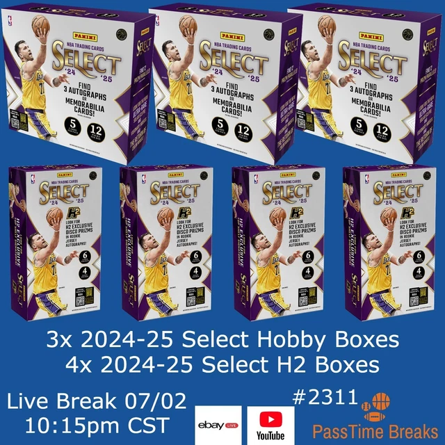 ORLANDO MAGIC - 2024-25 SELECT BASKETBALL - 3x Hobby 4x H2 Box - LIVE BREAK 2311