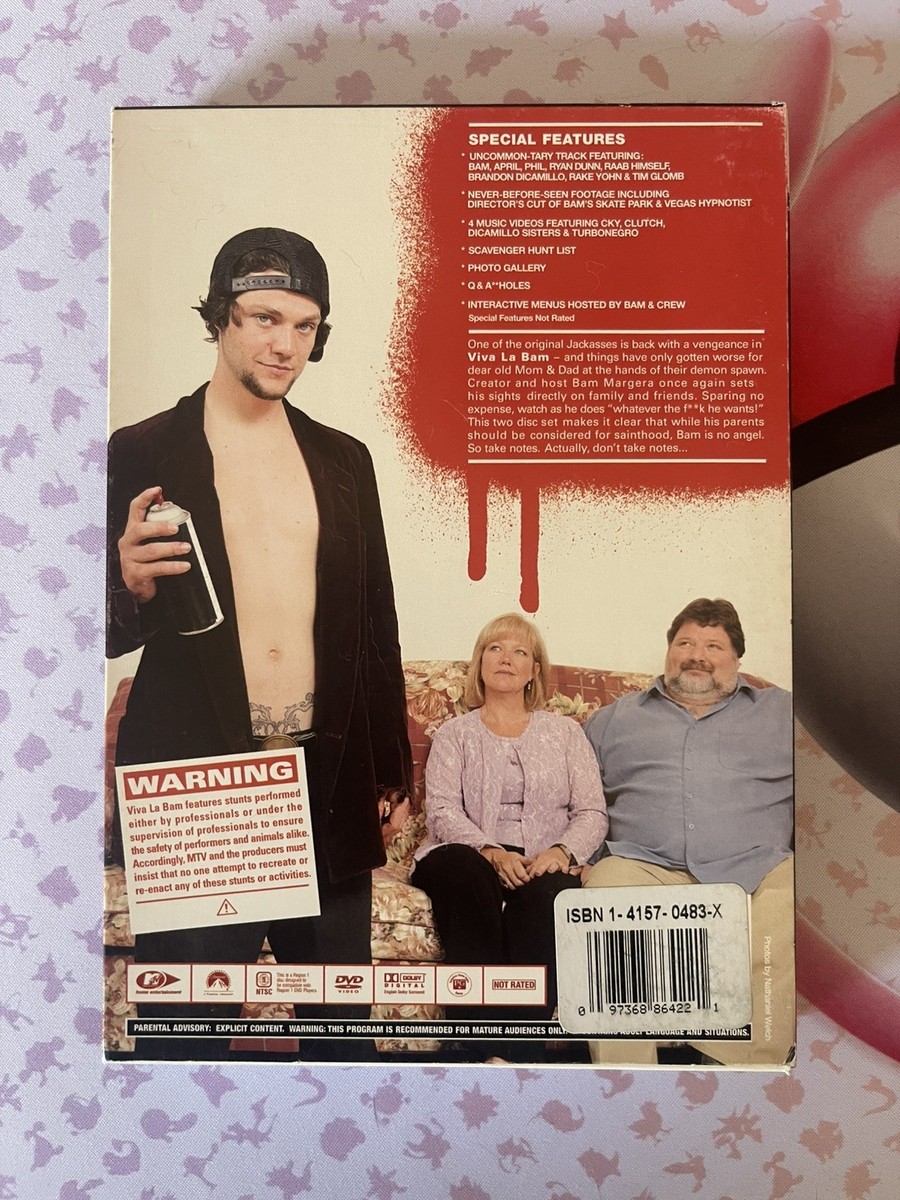 Viva La Bam - The Complete First Season: Uncensored (DVD, 2004, 2