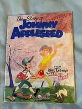Walt Disney's Melody Time / Johnny Appleseed UK booklet circa 1948 VG