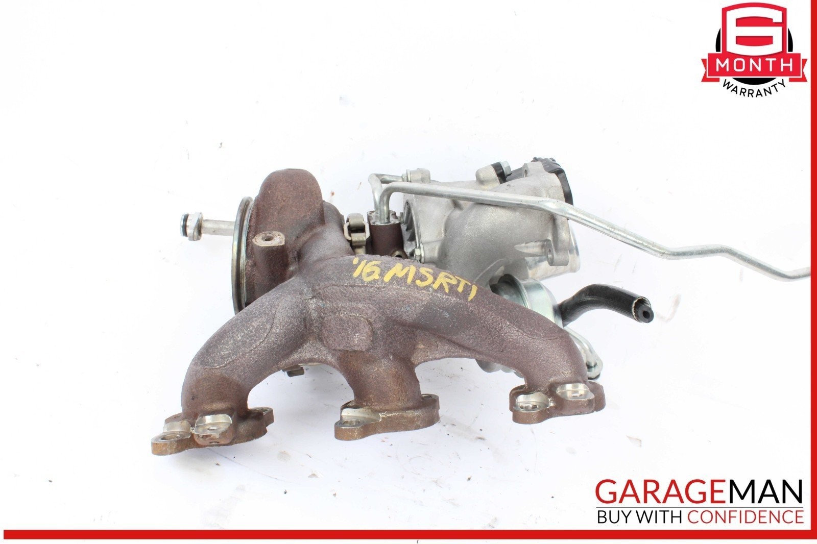 14-20 Maserati Ghibli Levante Left Turbocharger Turbo Charger Manifold OEM