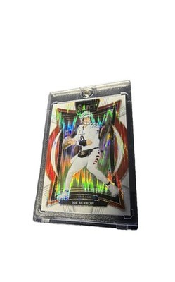 2024 Panini Select - Concourse Joe Burrow #39 White Shock Prizm /199