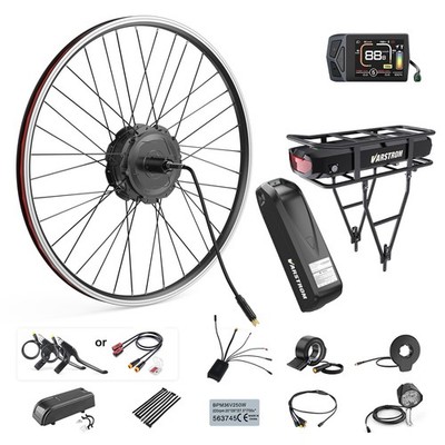 48V750W Varstrom Rear Hub Motor Wheel Kit 27.5'' 26'' 700C Ebike Conversion Kits