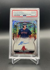 2023 Bowman - Chrome Prospect Autographs Roman Anthony #CPA-RA Speckle Refractor