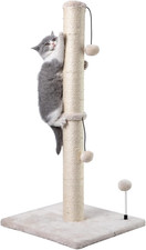 34 Tall Cat Scratching Post Premium Basics Kitten Scratcher Sisal Scratch Posts
