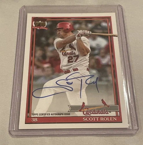 2026 Topps Series 1 Scott Rolen Red Foil (RAW)