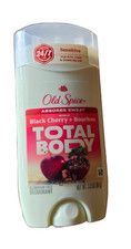 Old Spice Total Body Deodorant Black Cherry Bourbon Stick 3.0 oz