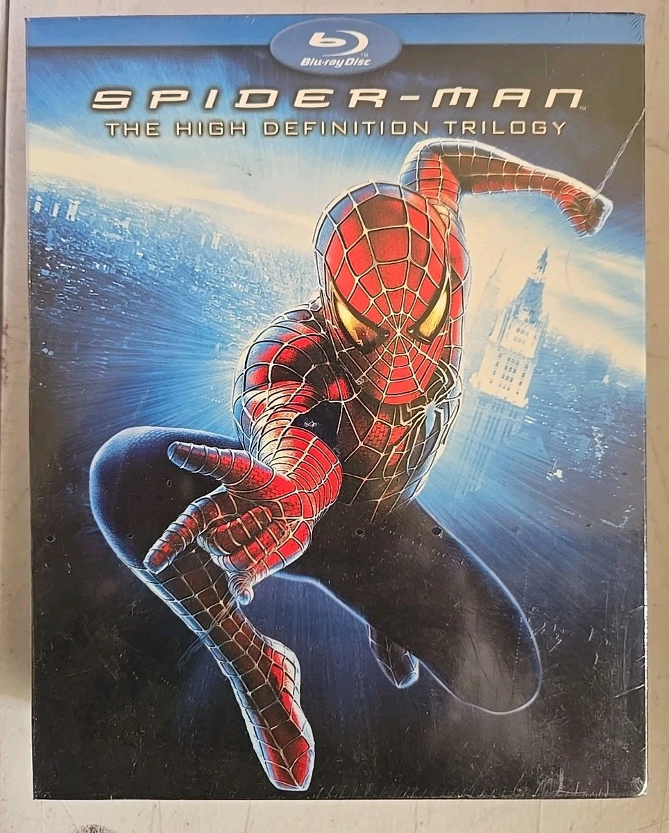 LEVEL.1・2・3 COLLECTION : Blu-ray Spider-Man 1, 2, 3 (Blu-ray Disc, 2007, 4-Disc Set) for sale