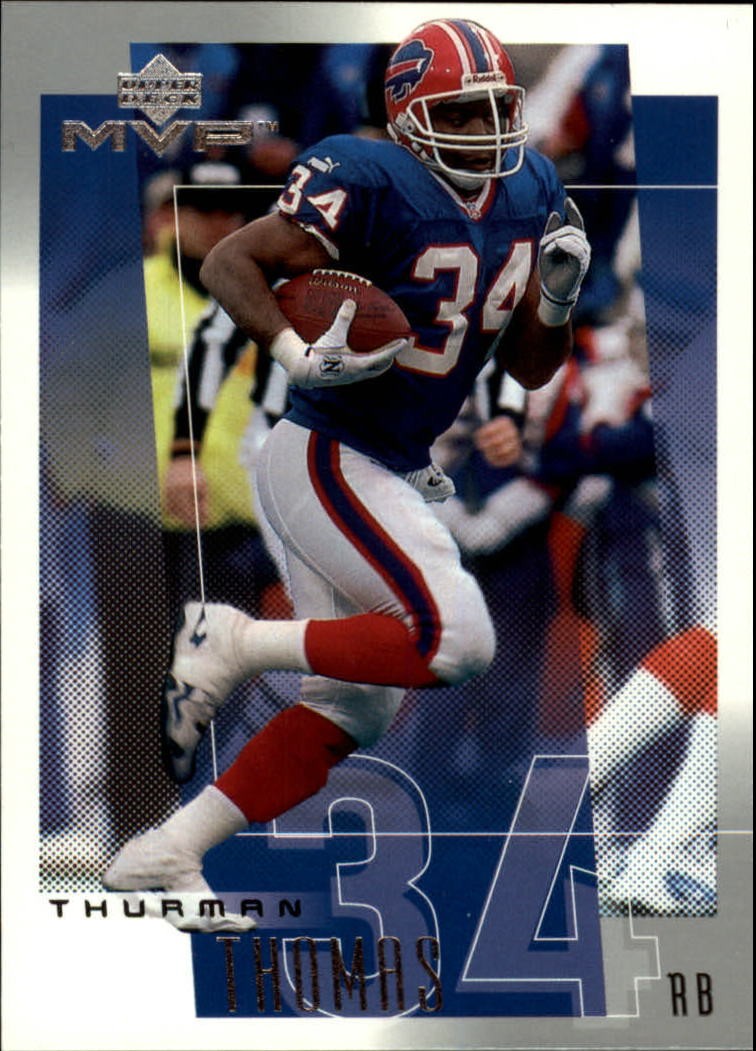 2001 Upper Deck MVP #135 Thurman Thomas - FB