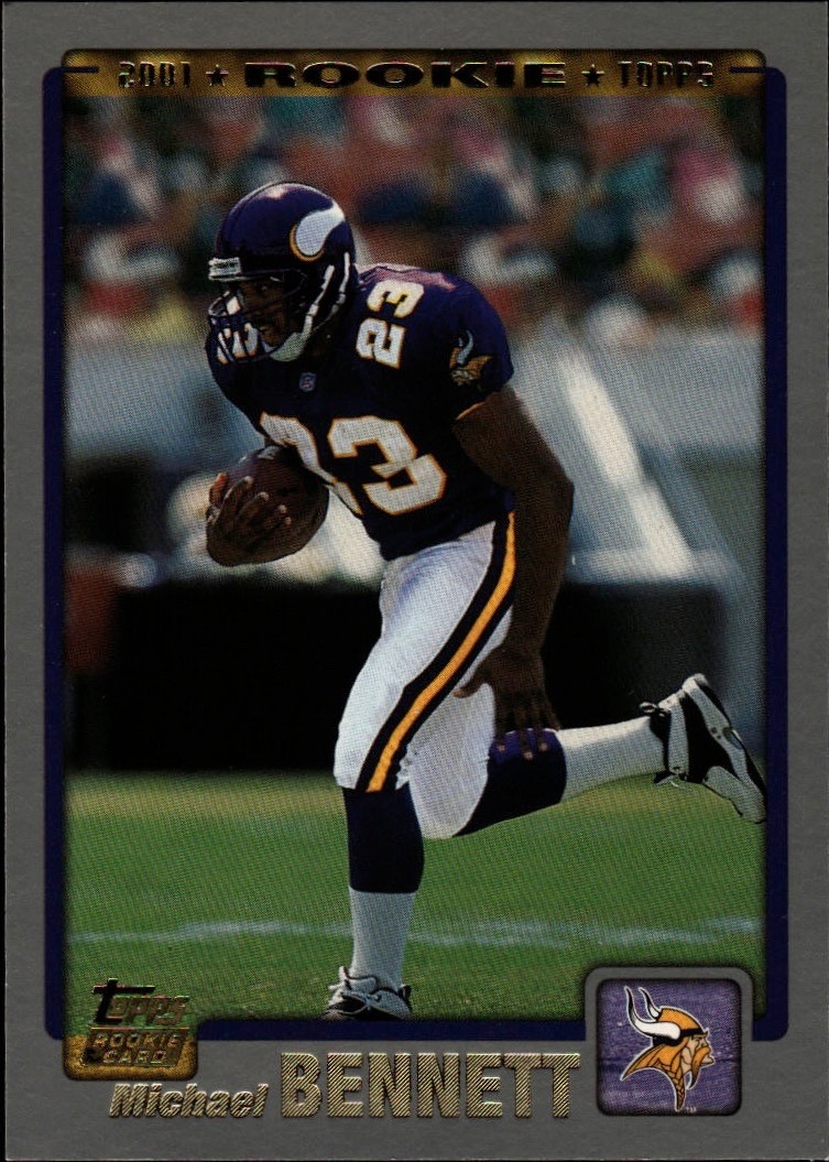 2001 Topps [Base] - Michael Bennett (RC) #384 - Vikings