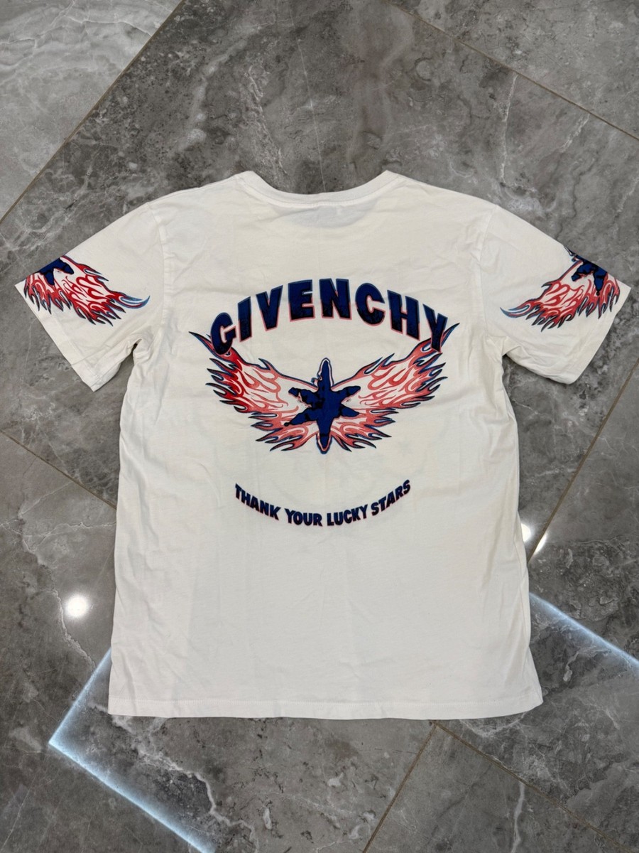 Givenchy Flying Pig T Shirt Men's Thank Your Lucky Stars Capsule