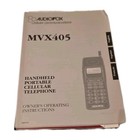 Vintage Audiovox MVX405 Cellular Phone User Manual - 1997 Original -...