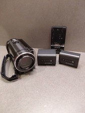 Sony Handycam Hdr-cx115 3.1 Mega Pixels W/ 2 Batteries And Charger TIFFEN 30MM