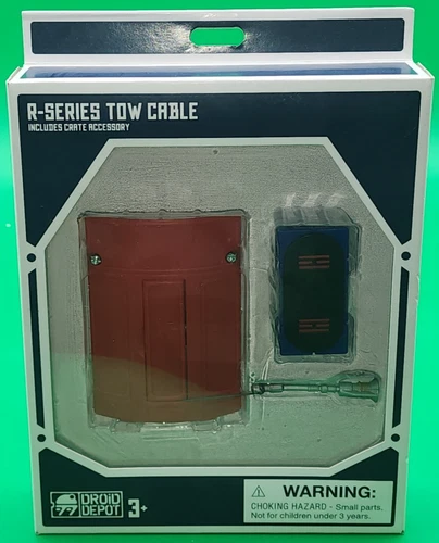 Star Wars Disney Galaxys Edge R-SERIES  RC Droid Depot Tow Cable Includes Crate