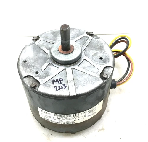 GE 5KCP39FGS071S Condenser FAN MOTOR 1/4 HP 230V HC39GE236A 1100RPM used #MP203