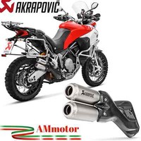 Auspuff Motorrad Akrapovic Ducati Multistrada 1200 Enduro 2017 Endtopf Titan
