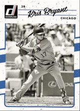 2017 Donruss Retro Variations 1983 Kris Bryant Chicago Cubs #68