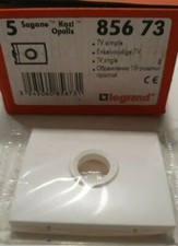 Legrand SAGANE Opalis blanc Enjoliveur TV, 85673  television 