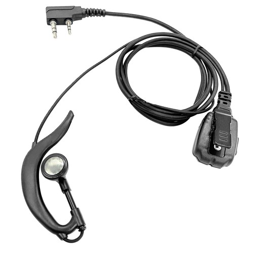 Walkie Talkie Zestaw słuchawkowy Słuchawka do radia Baofeng UV-3R, 5R 5RA UV-5X3 F8HP B6 - Zdjęcie 2 z 8