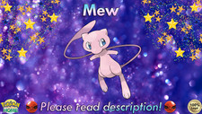   Pok  Ball Plus Mew EVENT 6IV  Let's Go Sword Shield HOME  others   Legal 