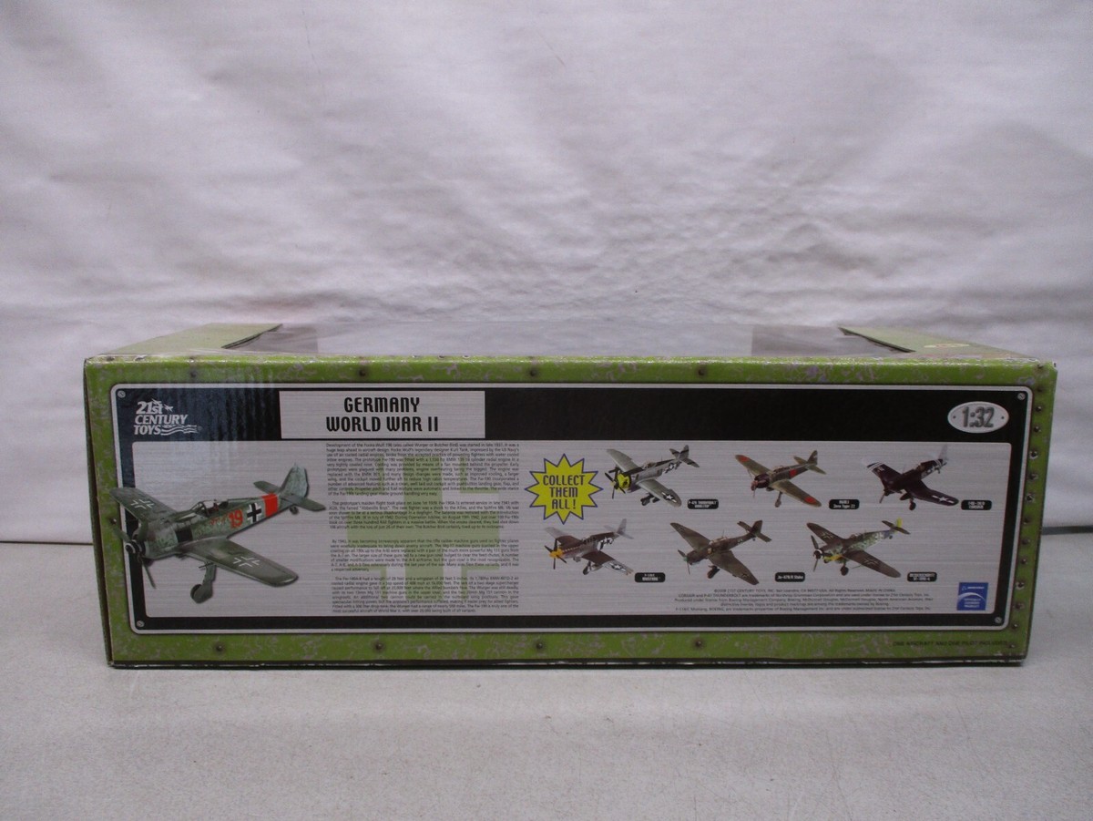 1/18 ★21st CENTURY TOYS ★フォッケウルフ 21st Century Toys Ultimate Soldier Focke-Wulf FW-190A-7/A-8