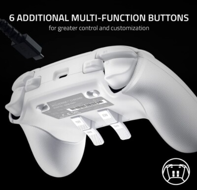 Razer Wolverine V2 Chroma White 最高 の