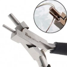 Memory Wire Ending Pliers For Making 2mm & 4mm Loops BeadSmith Stainless Steel
