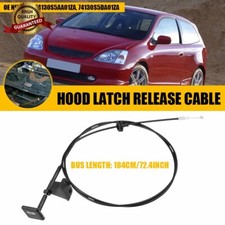 For 2001-2005 Honda Civic Hood Latch Release Cable 74130s5aa01za Wpull Handle For 2001-2005 Honda Civic Hood Latch Release Cable 74130s5aa01za Wpull Handle