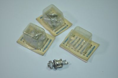 Lot of 3 Vintage NEW Motorola Silicon Controlled Rectifiers Part# MCR3935-6