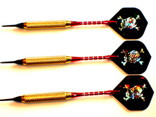 Soft Tip Darts 18 Gram Brass with Aluminum Shafts New 911
