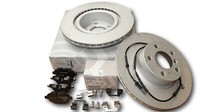 Original BMW Bremsscheiben + BremsbeläGe + Wako Set X3 F25 X4 F26 Hinten