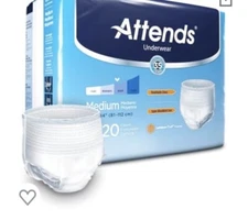 Attends Advanced Incontinence Underwear Pull-Up Adult Diaper Ultimate Absorbency