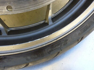 Front wheel tire rotor ZX14 Kawasaki 16 #PP11 | eBay