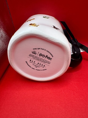 Rae Dunn Harry Potter HOGWARTS Mug ALL FOUR HOUSES *Free SHIP* NWT - Picture 2 of 3