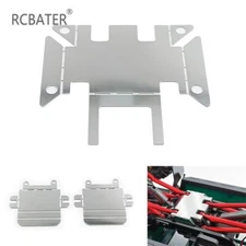 RCBATER Chassis Armor Axle Protector Skid Plate for RC 1/18 Traxxas TRX4-M