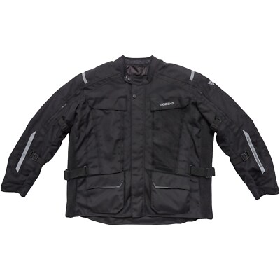 Modeka Motorcycle Jacket Varus Plus - Oversized Waterproof Well Vented