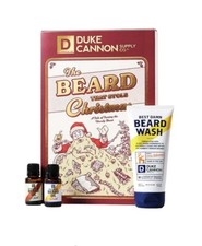 Duke Cannon Supply The Beard That Stole Christmas Gift Set Beard Wash Oil 3pc