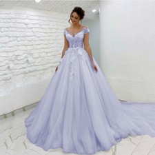 Princess Sweetheart Wedding Dresses Lace Appliques Bridal Gowns Custom Made