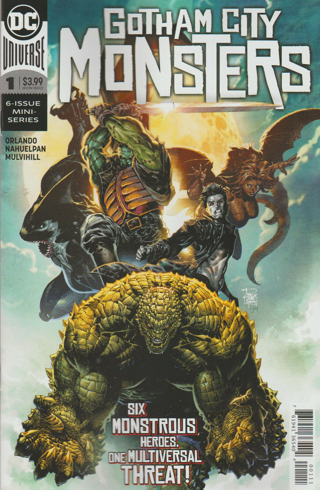 DC COMICS GOTHAM CITY MONSTERS #1 NOVEMBER 2019 1ST PRINT NM