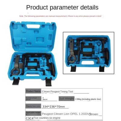 WT-2081 WEBER TOOLS Timingset voor BMW Mini, Citroën & Peugeot 1.4 & 1.6 N12, N14, N18 - VDH Tools