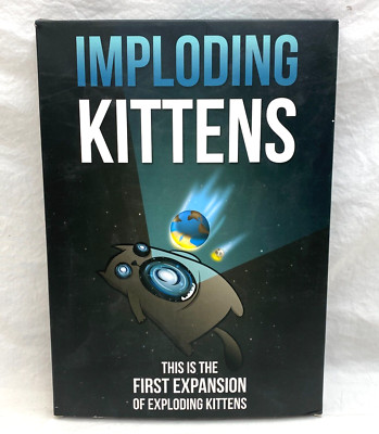 Exploding Kittens: Imploding Kittens Card Game Expansion 2016 VG/EX