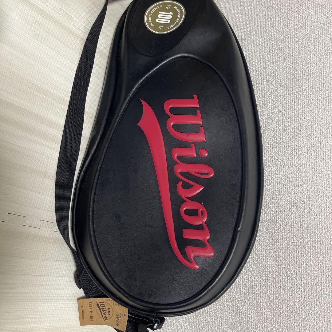 Raquette De Tennis Wilson Pro Staff 95 édition Limitée 100e Anniversaire Noir Rouge - Occasion