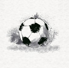 Sport - Football -  Fabric Craft Panels in 100% Cotton or Polyester