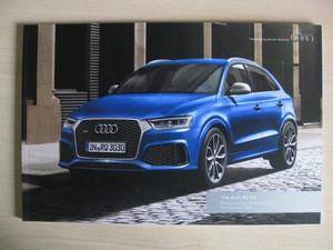 Audi RS Q3 Sales Brochure (2015 / 2016 Ed 1.0) | eBay