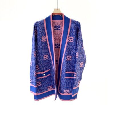 Sandro Woman's Bleuet Double Sided Cardigan