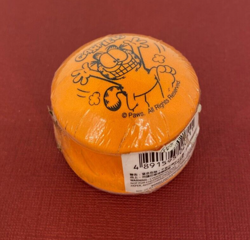 Estampilla de espuma/goma vintage Paws años 80 ☆ GARFIELD ☆ - nueva/sellada - Hong Kong