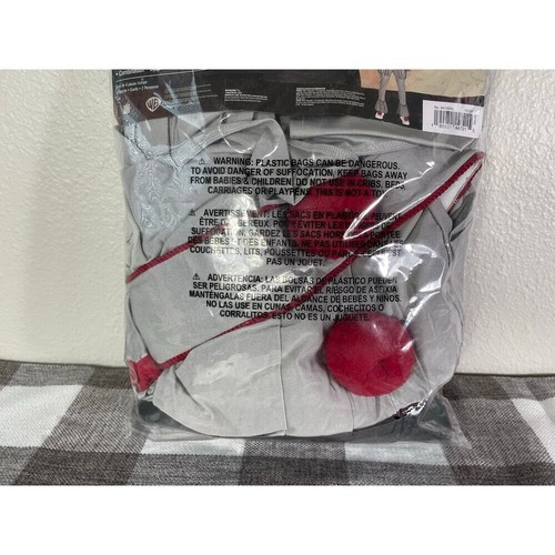 IT Pennywise Adult Costume Licensed Horror Clown Movie Halloween NWT - Picture 3 of 12