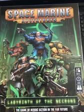 Space Marine Adventures Board Game: Labyrinth Of The Necrons Complete Unassemble