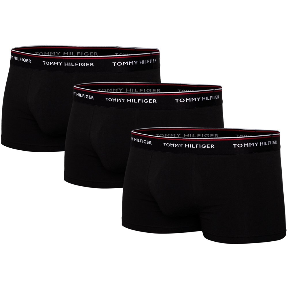 Tommy Hilfiger Boxershorts für Herren - Schwarz, L, 3er-Pack  